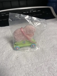 American Girl Bitty Baby Pull Along Lamb Pink NEW - Picture 1 of 4