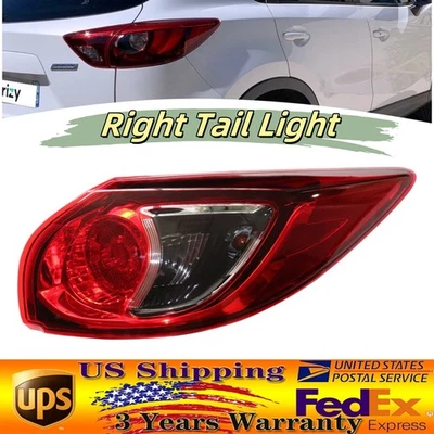 Right Side Outer Tail Light Rear Lamp Assy For 2013 2014 2015 2016 Mazda CX-5 RH Foto 1 de 4