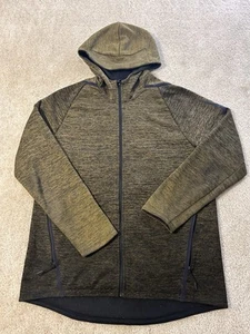 Nike Therma Sphere Full Zip Hoodie Mens Large Olive Green Black 932038-395 - Picture 1 of 8