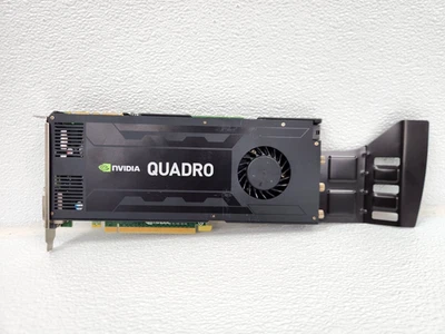 NVIDIA Quadro K4200 4GB GDDR5 2x Display, 1x DVI Ports Graphics Card - Image 1 of 4