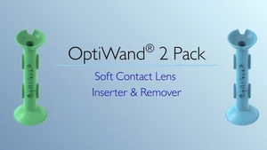 OptiWand 2er Pack weiche Kontaktlinsen Einführ- und Entfernungswerkzeug. Linsenapplikator - Bild 1 von 11