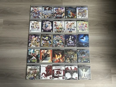 25 PS3 Anime CIB Lot - Odin Sphere, Tales Series, Witch, Aquanaut, King Fighters - Image 1 of 4
