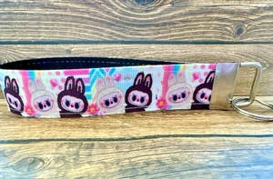 Porte-clés Porte-clés Poignet Lanière Monstre Lapin Marron Tan Rainbow Energy - Photo 1 sur 1
