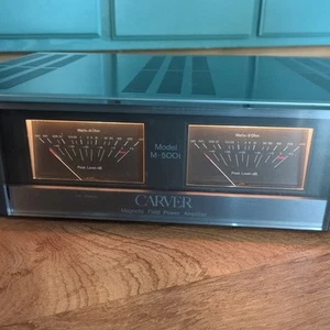 Amplificador de potencia estéreo Carver M500t vintage - Imagen 1 de 16