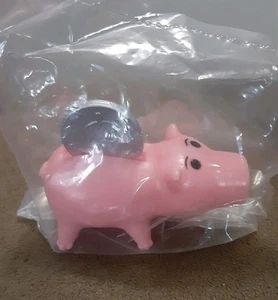 TOY STORY HAMM Piggy Bank Figure Pvc Pig 1995 Ham GENERAL MILLS CEREAL - Picture 1 of 2