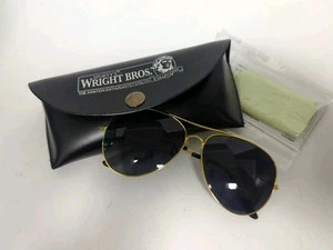 Sportys Wright Bros Collection Aviator Dark Fashion Sunglasses Case 2018 - Picture 1 of 11