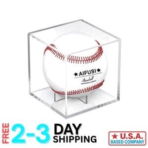 Elegante UV-geschützte Baseball-Vitrine - perfekt für Sport-Memorabilia-Fans - Bild 1 von 9