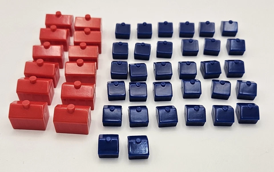 Monopoly ~ Replacement Houses & Hotels ~ Multiple Editions Available - Image 1 of 1