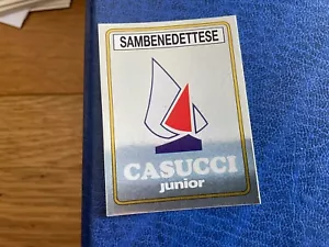 PANINI CALCIATORI 1988/89 SAMBENEDETTESE SCUDETTO N 515 CON VELINA ORIGINALE - Bild 1 von 2