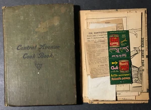 Central Avenue United Methodist Church, Antique Cookbook 1898 Recipes Hardcover - Picture 1 of 12