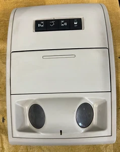 2011-18 Dodge Caravan T&C Roof Overhead Console Map Light Door Switch TAN OEM C2 - Picture 1 of 9