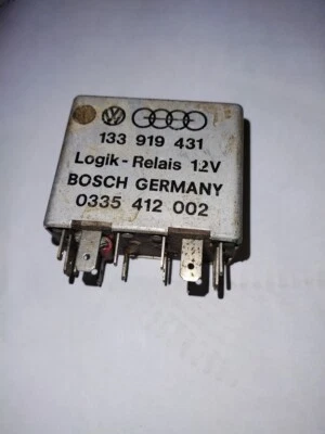 Relé de cinturón de seguridad Porsche O VW BOSCH 0 335 412 002 133 919 431 C#E301 Foto 1 de 4