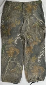 Mens XL (40/42) x 32 - Mossy Oak Field Staff Camouflage Carpenter Pants - Picture 1 of 13