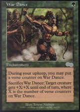 4 War Dance - 4x x4 - LP - Urza's Saga - SPARROW MAGIC - mtg -