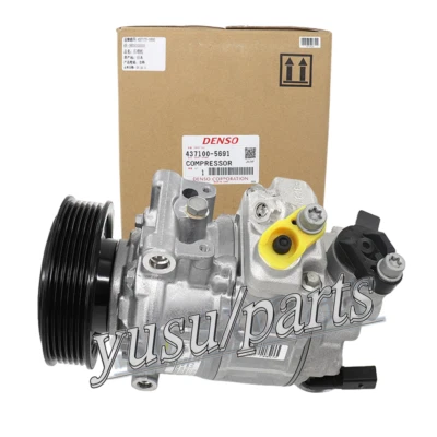 Компрессоры кондиционера DENSO со сцеплением для Audi A3 TT VW Jetta Golf Beetle Passat 2,0 л - Изображение 1 из 4