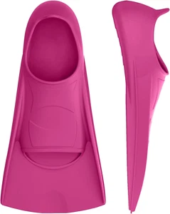 Swim Fins, Kids Swim Training Fins for Lap Swimming, Travel Size Flippers with M - Picture 1 of 12