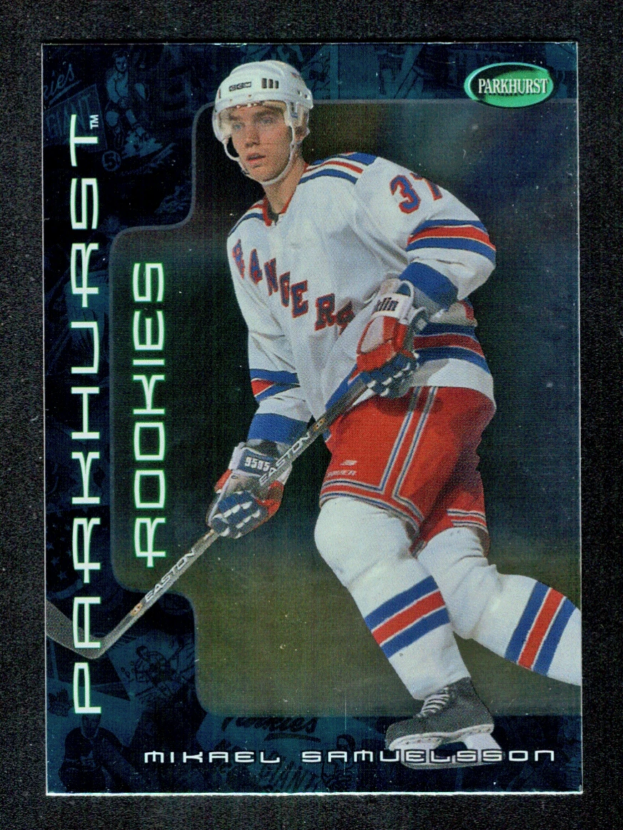 2001-02 ITG Parkhurst SP Update RC #330 Mikael Samuelsson New York Rangers