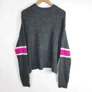 John + Jenn Gray Long Sleeve Pullover Sweater - Picture 1 of 8