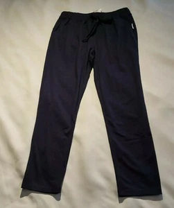 Sz S NWT Yogipace Women's Navy Straight Leggings Active Wear Yoga Pants Bottom - Picture 1 of 6