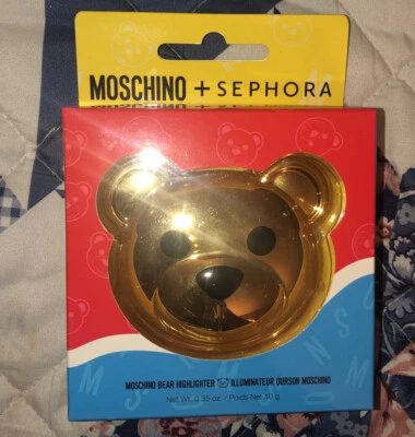 NEW MOSCHINO + SEPHORA BEAR COLLECTION Highlighter Limited Edition Authentic NIB - Image 1 of 2