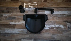 DIY Composting Toilet Urine Diverter, "Mounted-Diverter" Model - Picture 1 of 10