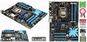 SCHEDA MADRE SOCKET 1156 ASUS P7P55 LX + CPU INTEL CORE i5 750 + 16 GB RAM - Photo 1/1