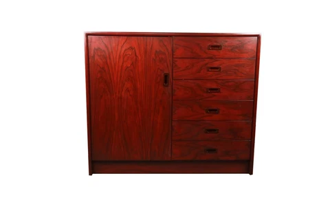 Vintage Mid Century Canadian Rosewood Tall Dresser Cover