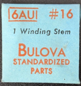 NOS NEW Genuine Bulova Cal. 6AU - # 16 Winding Stem - Vintage Watch Part - Picture 1 of 2
