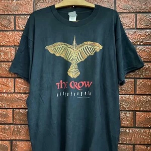 Camiseta De Colección Años 90 El Cuervo "Ciudad del Ángel" 1994 Acción Fantasía Culto Película / Br - Imagen 1 de 3