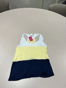 Agaci-Too Women Striped  Sleeveless Top, Size Medium Nwt 215 - Picture 1 of 7