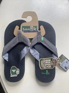 Sanuk Men’s Beer Cozy Light Sz8 - Picture 1 of 5