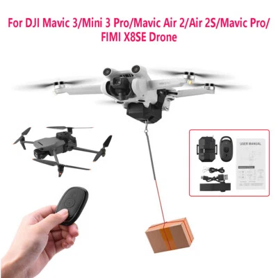 Airdrop Dropper Thrower Accessories For DJI Mavic 3 / Mini 3 Pro/Mavic Air 2 2S - Image 1 of 4
