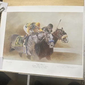 Michael Geraghty. "Dead Heat!" 1998 Kentucky Cup Classic - handsigniert & nummeriert! - Bild 1 von 5