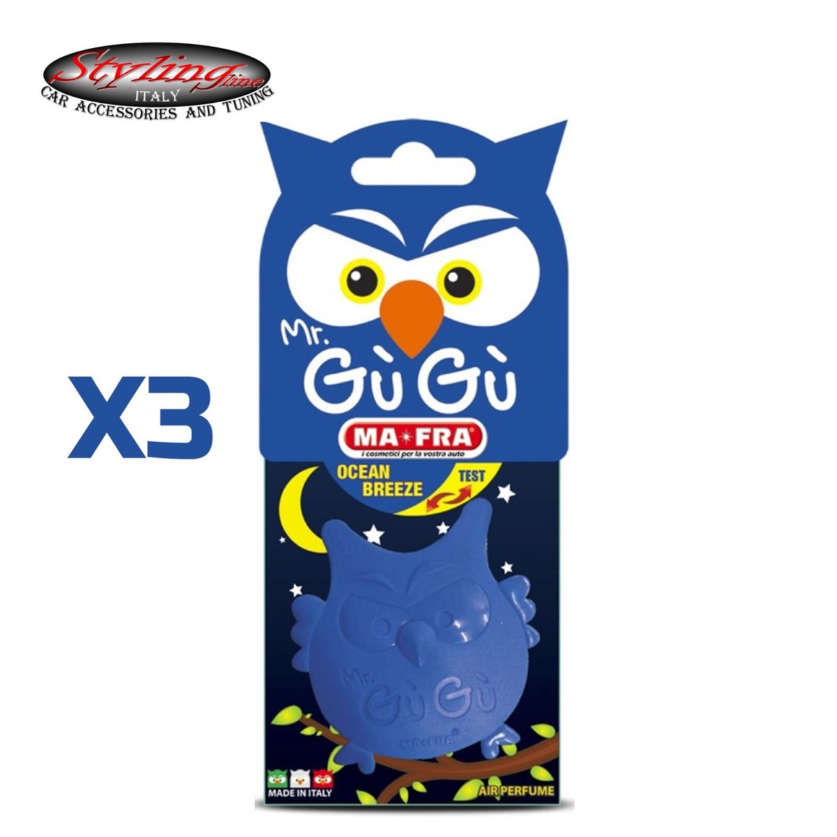 Hasbulla Profumo X Albero Profumato Con Piccolo Motivo Fighter