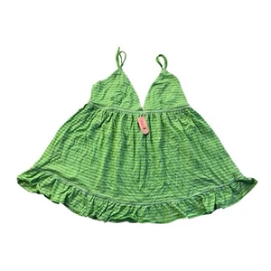 Camiseta sin mangas Victoria Secret vintage - verde - nueva con etiquetas talla grande - Imagen 1 de 5
