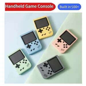 Built-in 500 Classic Games Gameboy Handheld Retro Video Game Console Kids Gifts - Picture 1 of 9