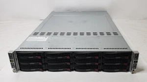 Supermicro X9DRT 4 x Node Dual Intel Xeon E5-2620 @2.0GHz 512GB RAM No HDD (a) - Picture 1 of 22