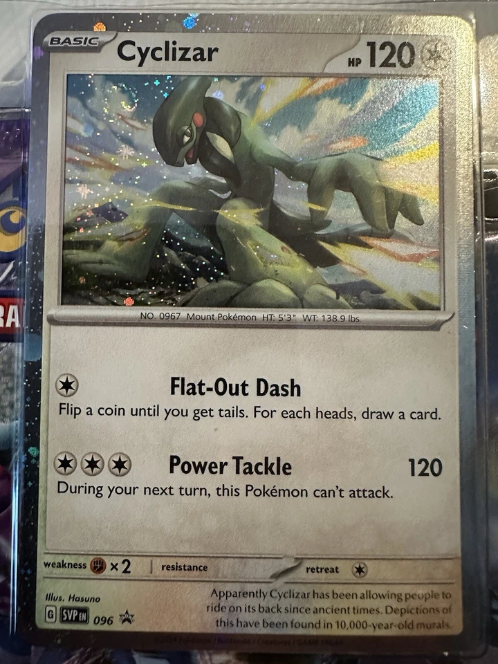 Cyclizar 096 Sv: Scarlet & Violet Promo Cards Holo SWIRL 🌀 - Image 1 of 1