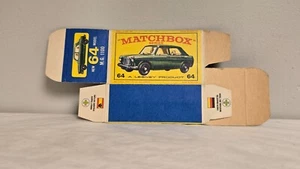 Matchbox LESNEY M.G. 1100 NO. 64 EMPTY ORIGINAL BOX - Picture 1 of 2