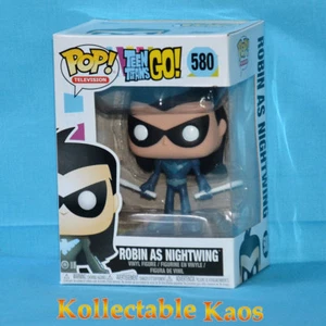 Teen Titans Go! - Nightwing with Baby Pop! Vinyl Figure (RS) #580 - Picture 1 of 2