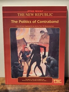 Star Wars The New Republic The Politics of Contraband - West End Games 40067 RPG - Imagen 1 de 7