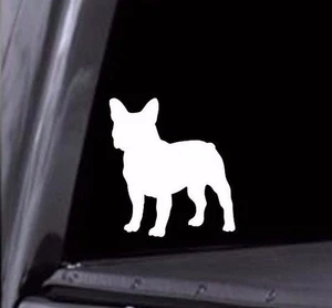 French Bulldog Dog Standing Proud Vinyl Decal Stickers Car Window USA! BOGO! - Picture 1 of 5