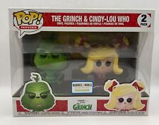 FUNKO POP! MOVIES -  The GRINCH & CINDY-LOU WHO 2 PACK - Barnes Nobles Exclusive