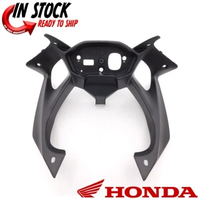 HONDA UPPER COWL METER PANEL FAIRING INNER DASH COVER 2013-2015 CBR500R OEM NEW - Image 1 of 4