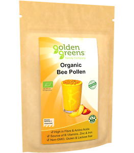 BEE POLLEN 200g from Pristine Wild Mountain Flowers ✅ Organic ✅ Golden Greens ✅