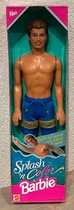 1996 Splash ‘n Color Ken doll NRFB Barbie - Picture 1 of 7