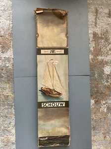 DMI Model Schouw, Hardwood Model Making Boat Kit, Vintage and Very Rare. - Picture 1 of 3