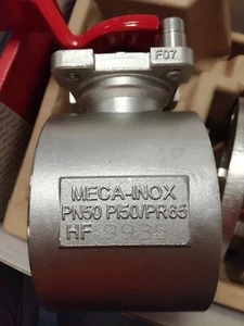 MECA INOX KS4I050 - Vanne Inox 3 pièces 316L PN 50,TFM 190°C DN50 - Picture 1 of 6