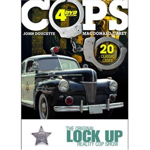 Cops: Lock Up 4-Disc Set DVD VIDEO original police reality show classic cases  - Image 1 of 1