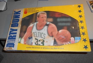 VTG DIRTY DUNK Laundry Hamper NBA Celtics Basketball Hoop and Home Decor - Picture 1 of 8